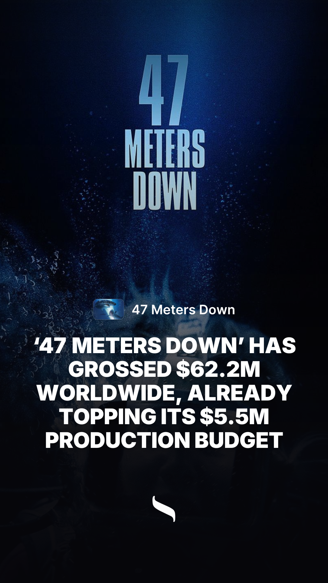 47 Meters Down share card