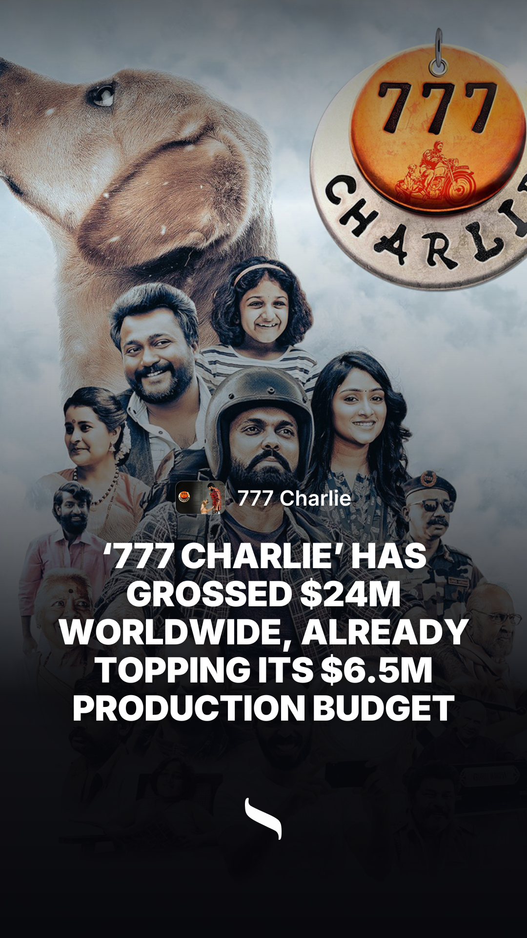 777 Charlie share card