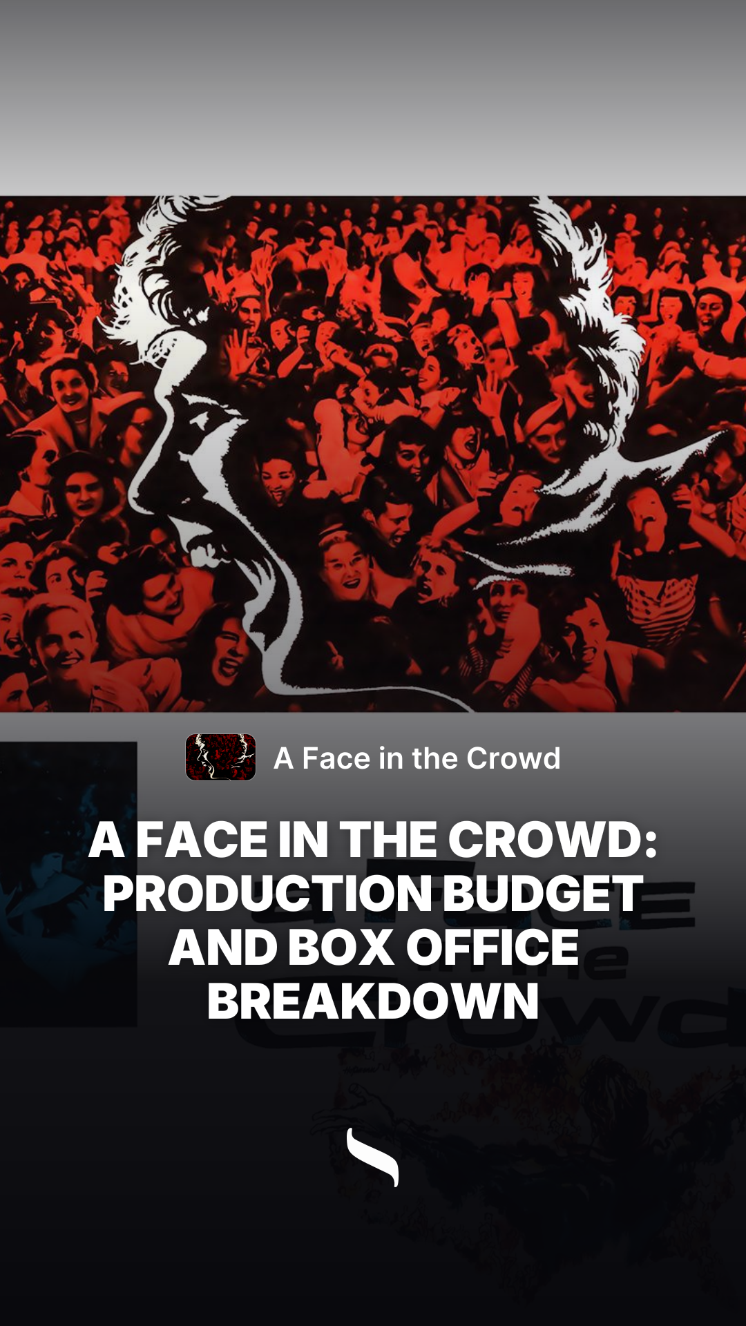 A Face in the Crowd share card