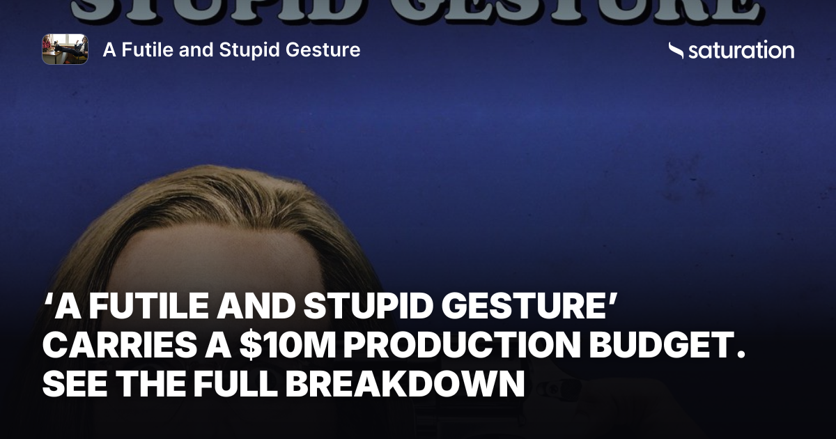 A Futile and Stupid Gesture share card