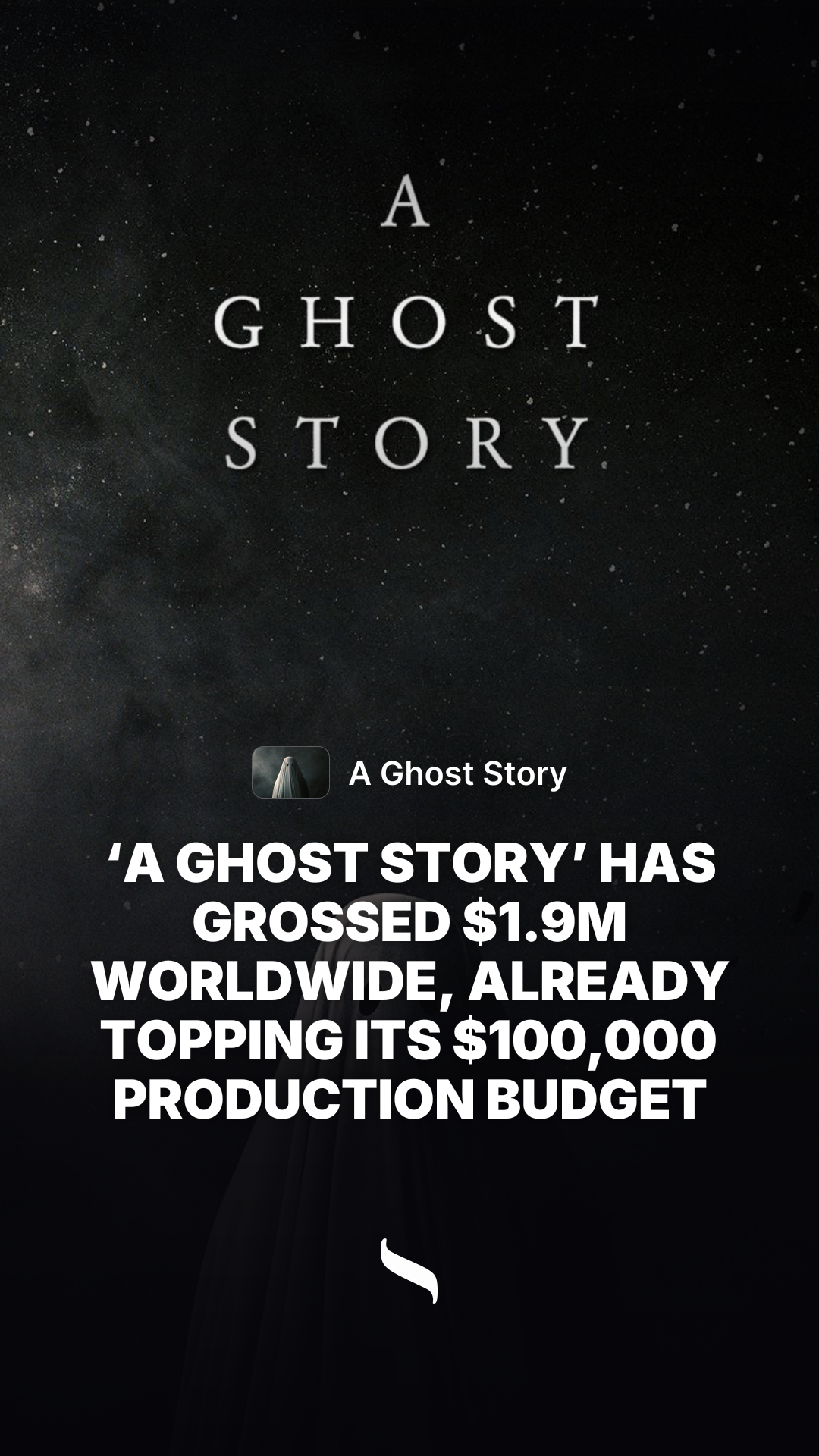 A Ghost Story share card