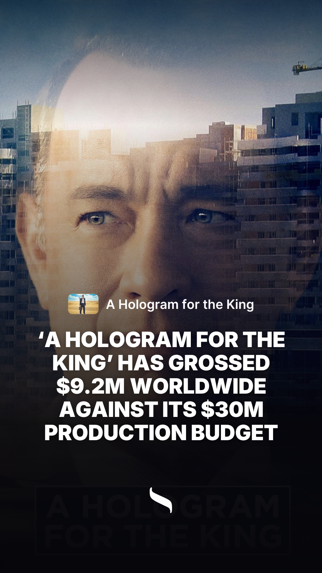 A Hologram for the King share card