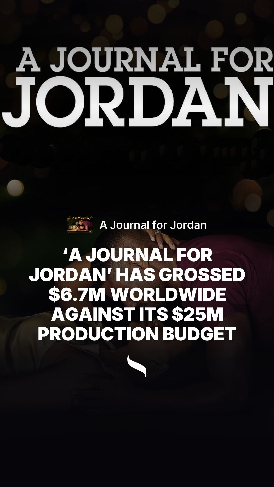 A Journal for Jordan share card