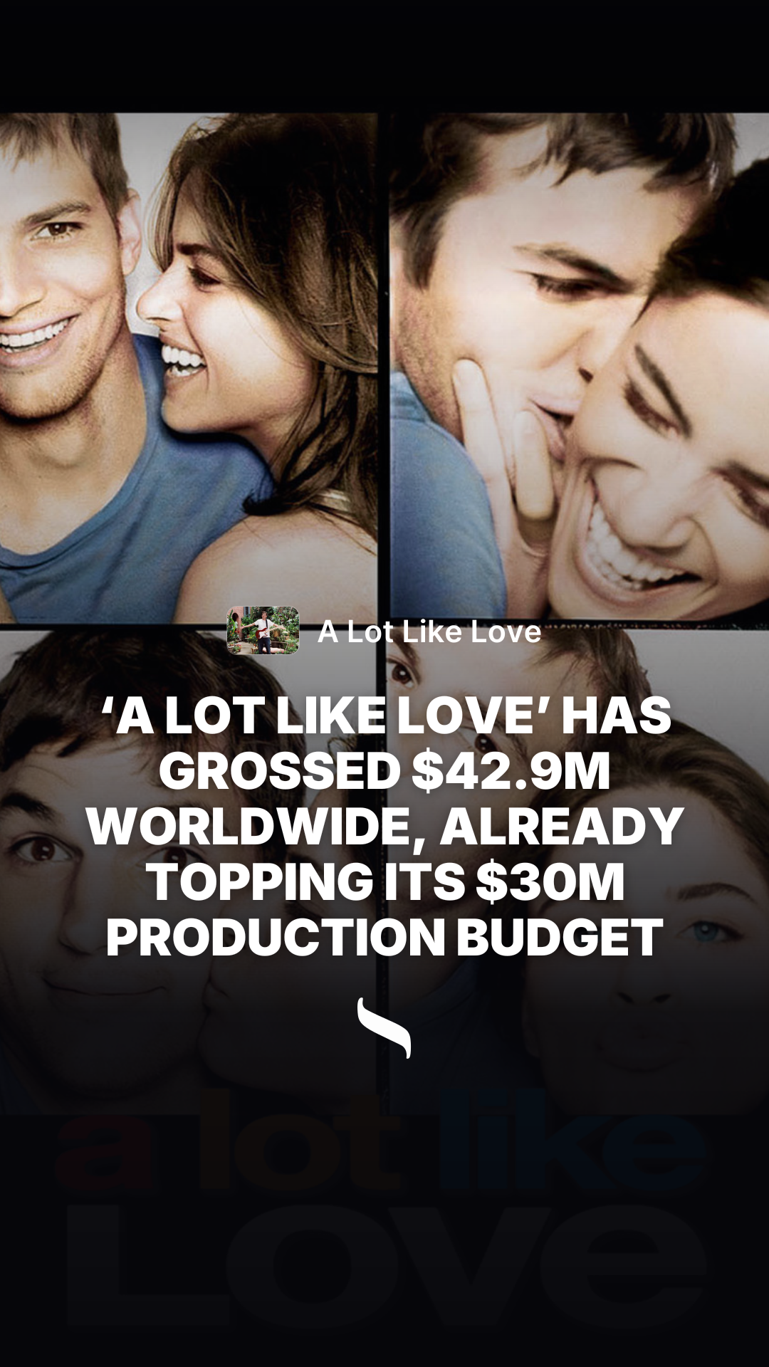 A Lot Like Love share card