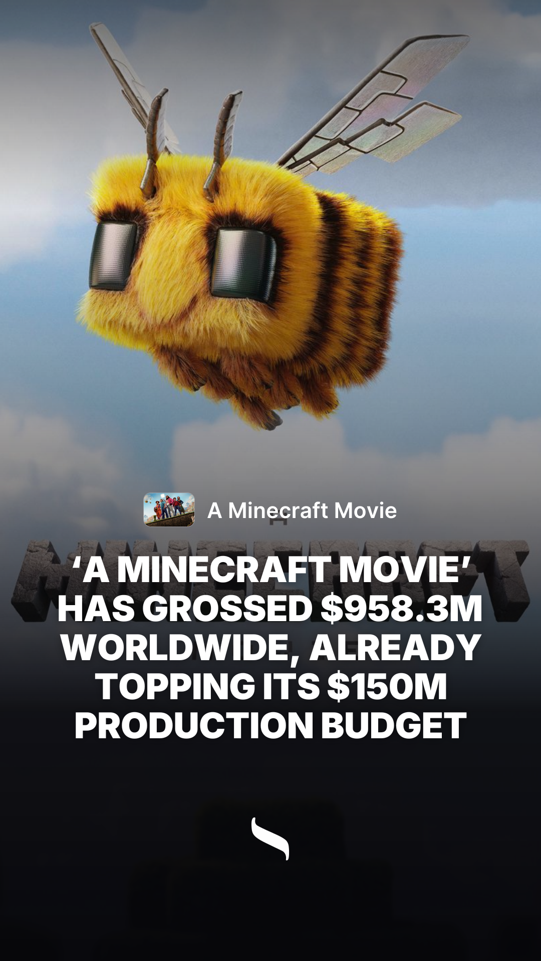 A Minecraft Movie share card