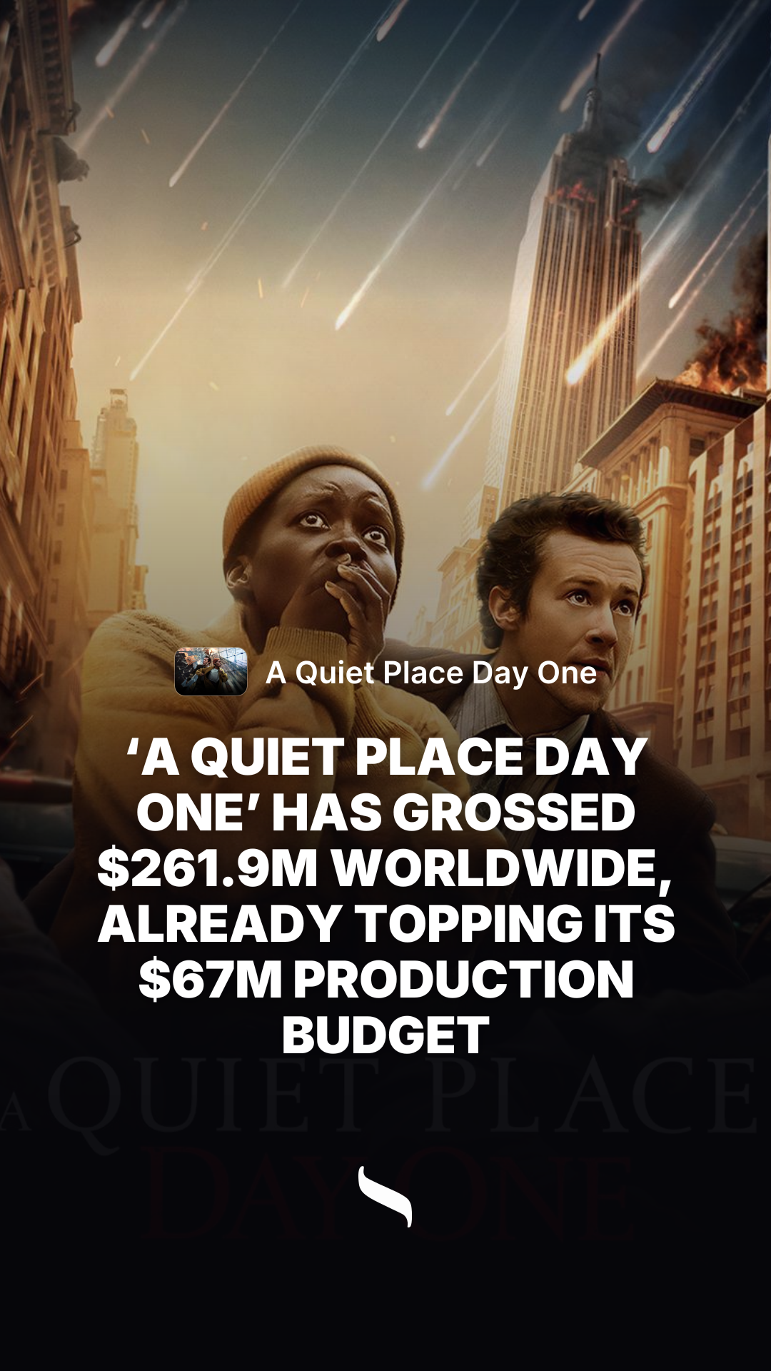 A Quiet Place Day One share card
