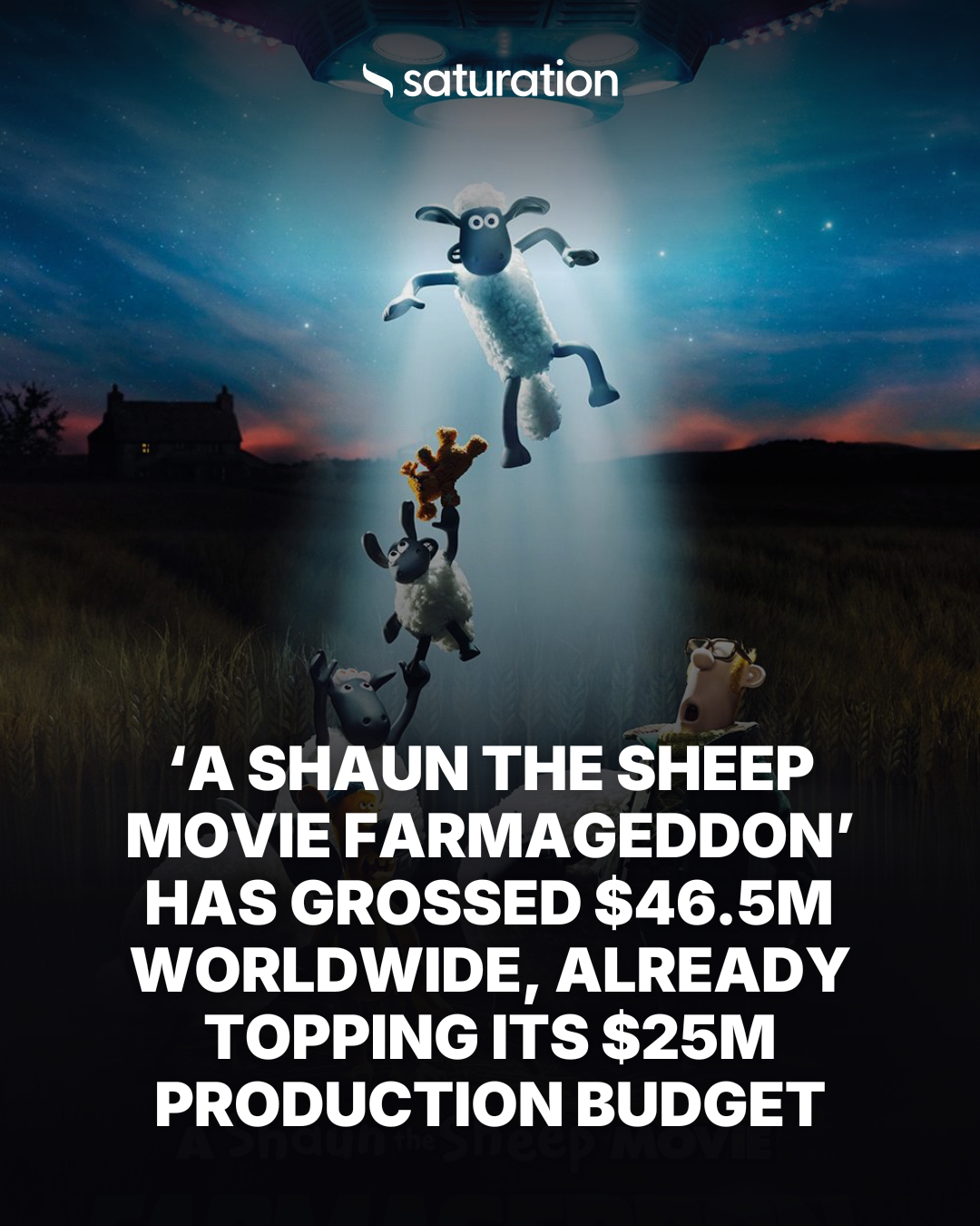 A Shaun the Sheep Movie Farmageddon share card