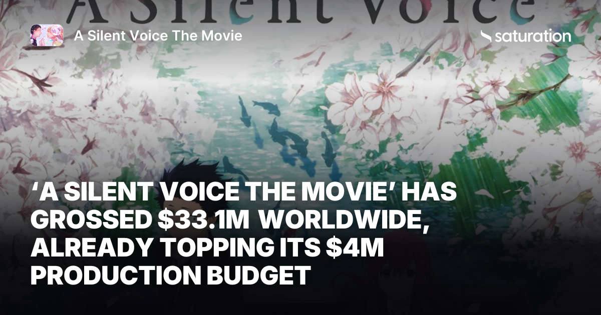 A Silent Voice The Movie share card
