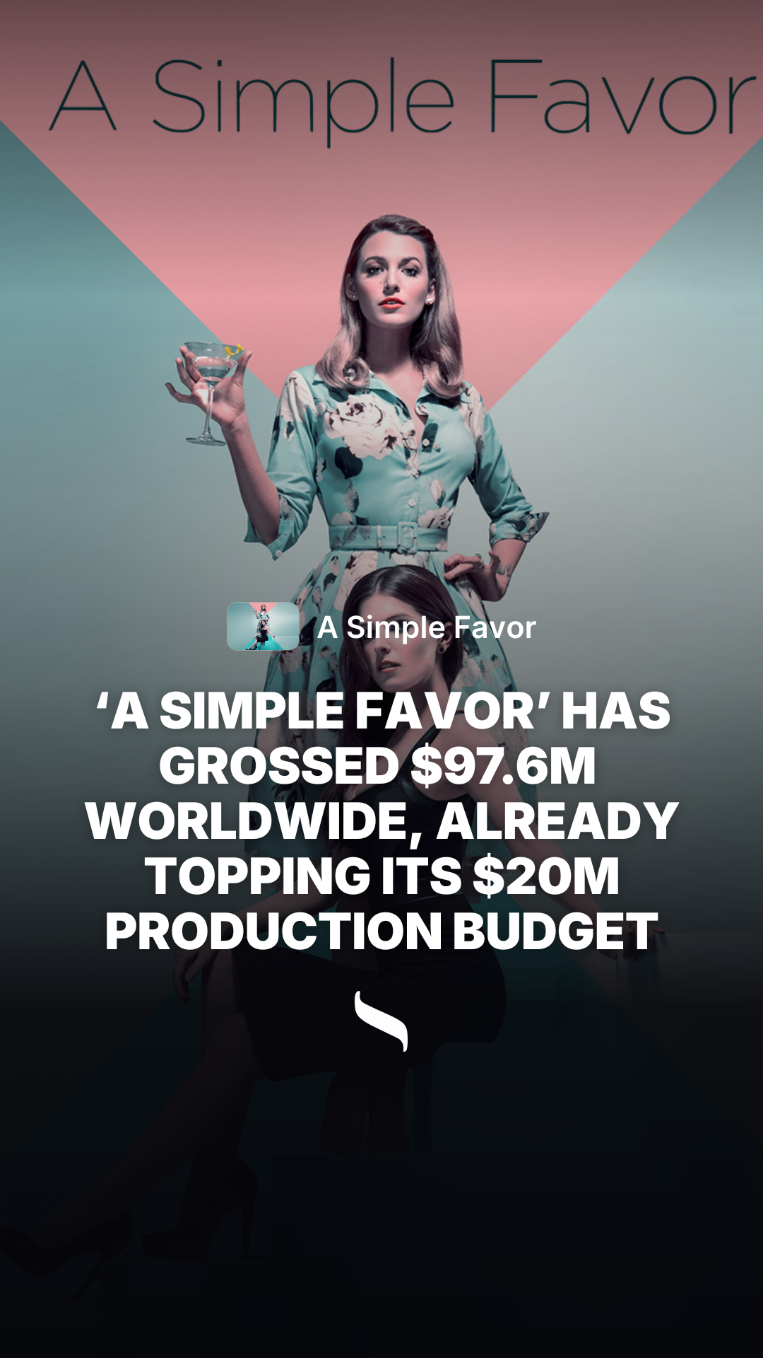 A Simple Favor share card