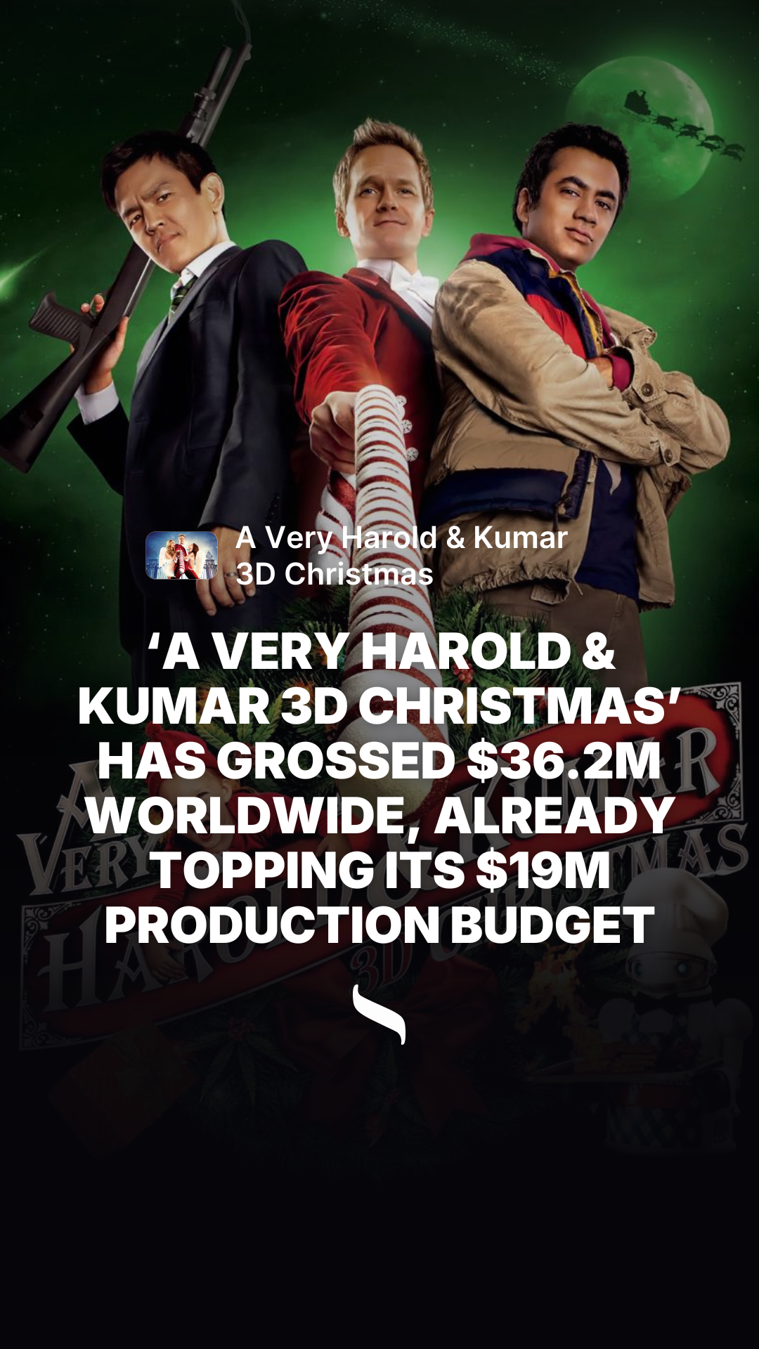A Very Harold & Kumar 3D Christmas share card