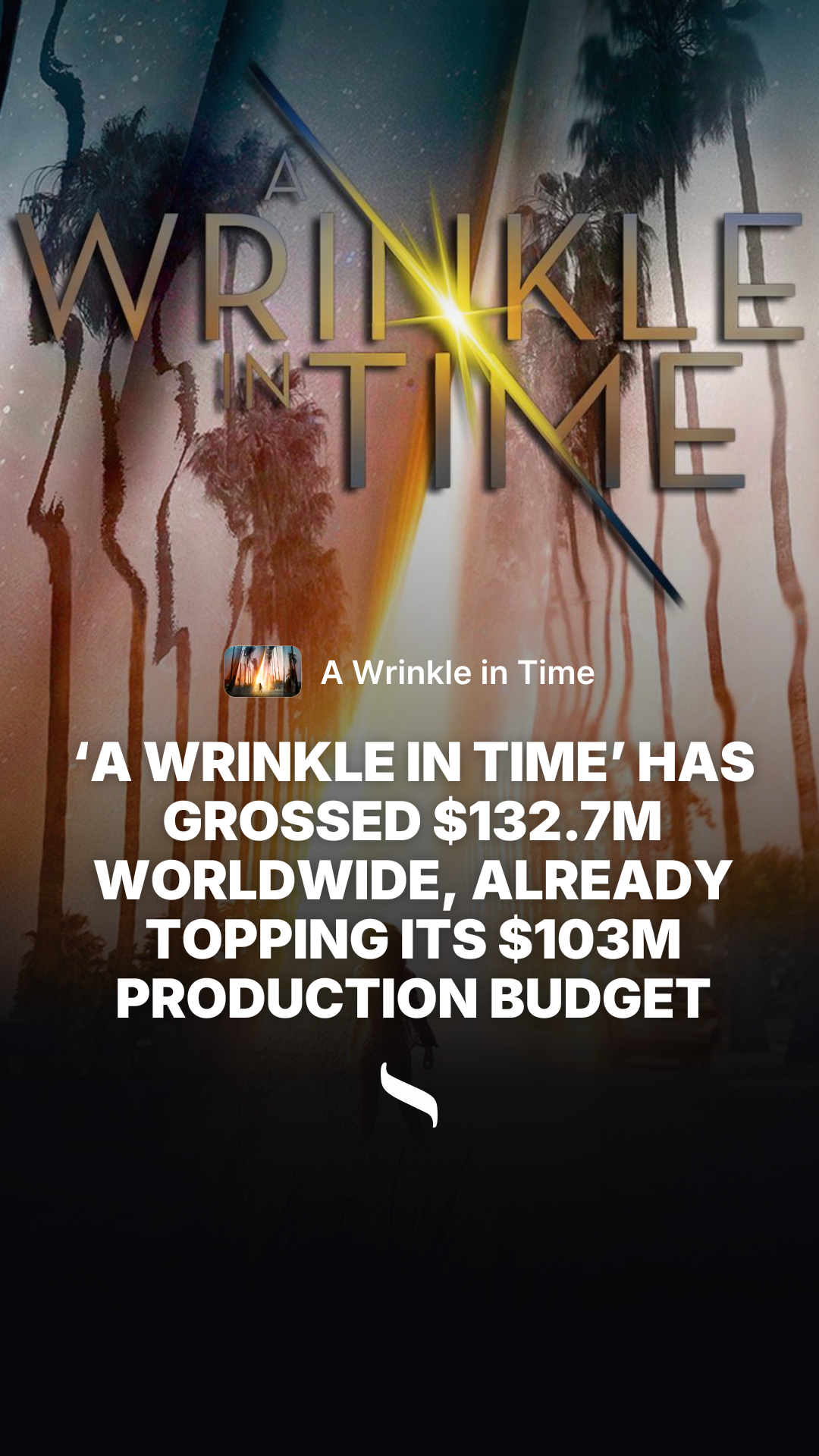 A Wrinkle in Time share card