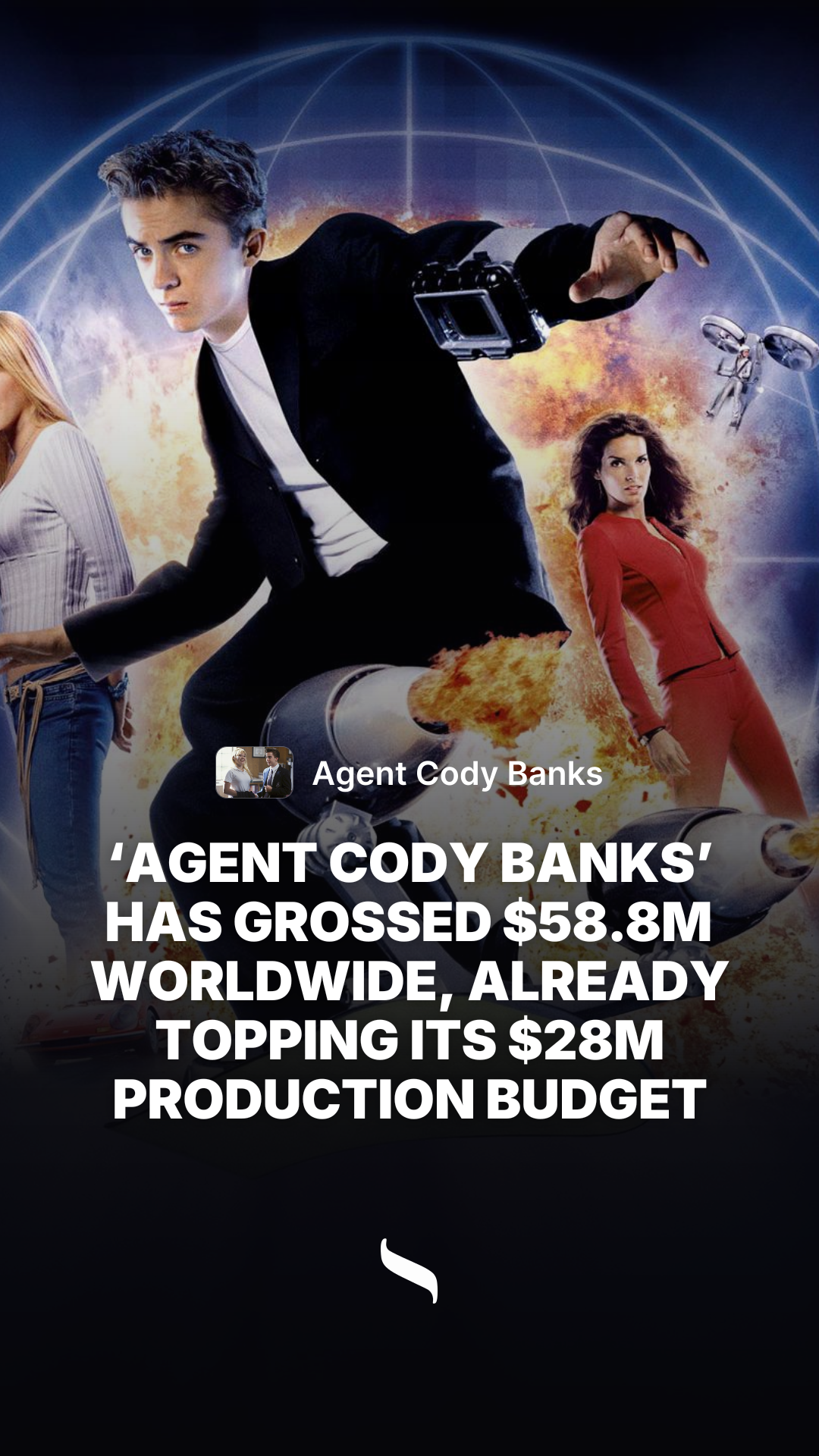 Agent Cody Banks share card