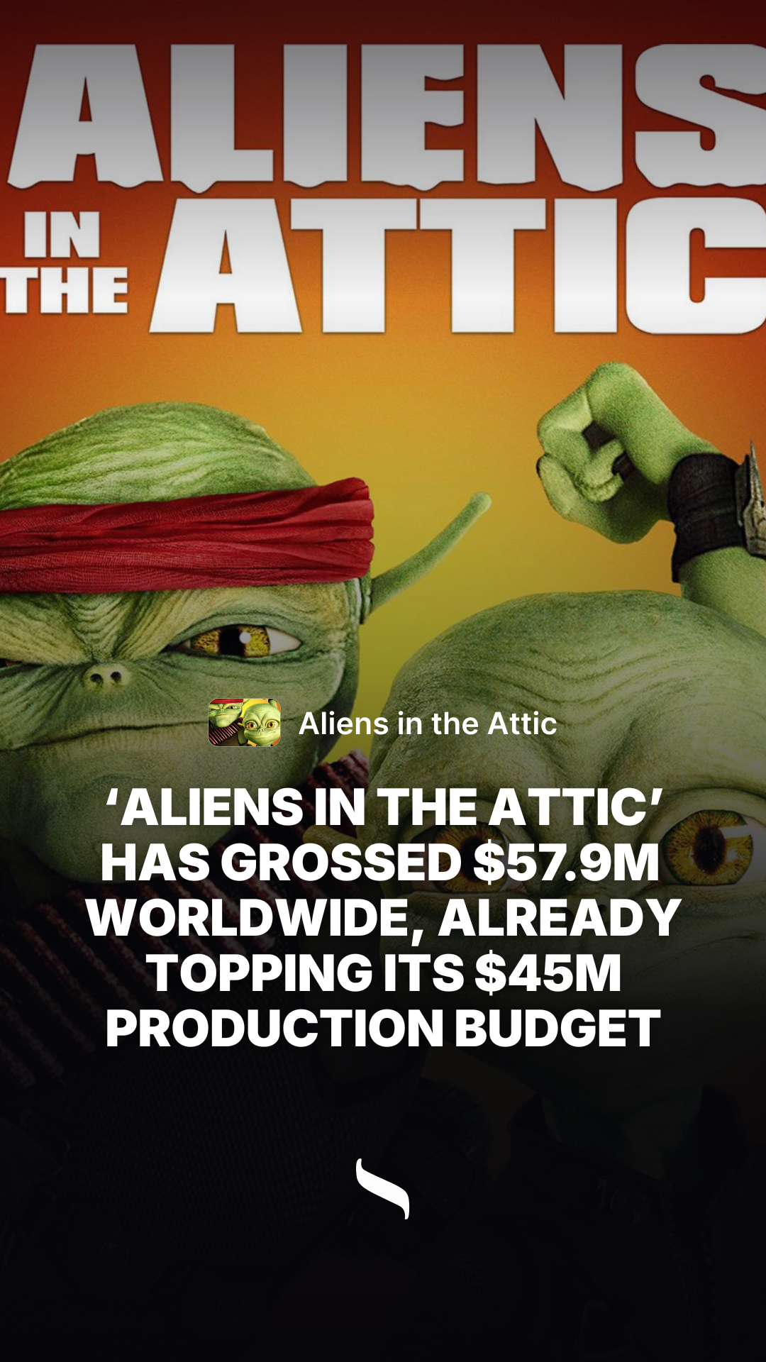 Aliens in the Attic share card