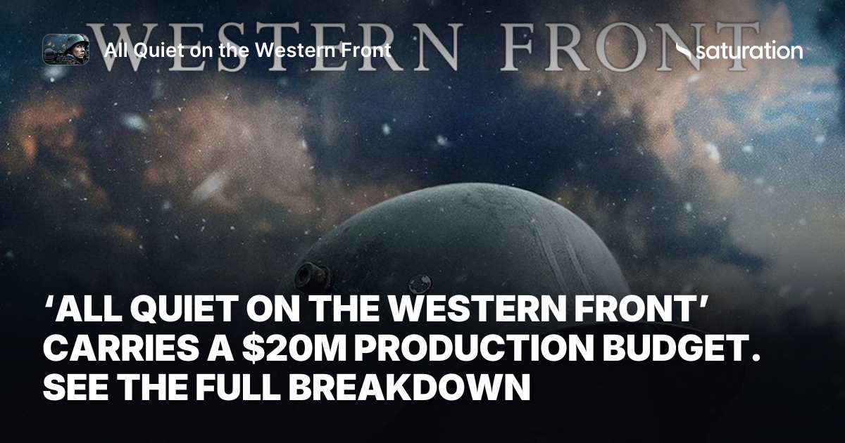 All Quiet on the Western Front share card