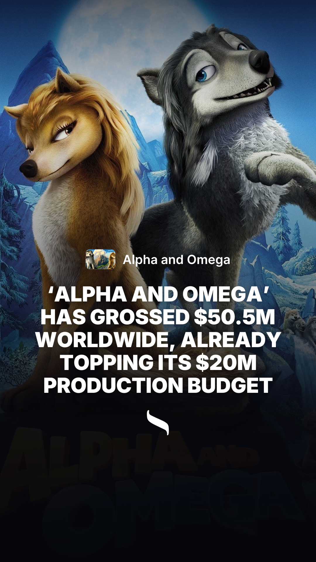 Alpha and Omega share card