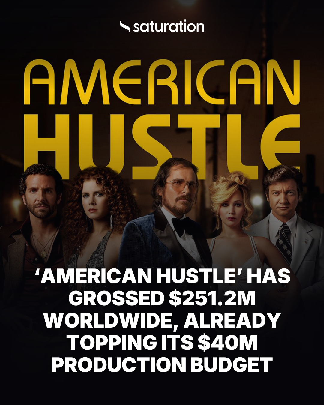 American Hustle share card
