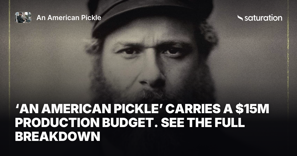 An American Pickle share card