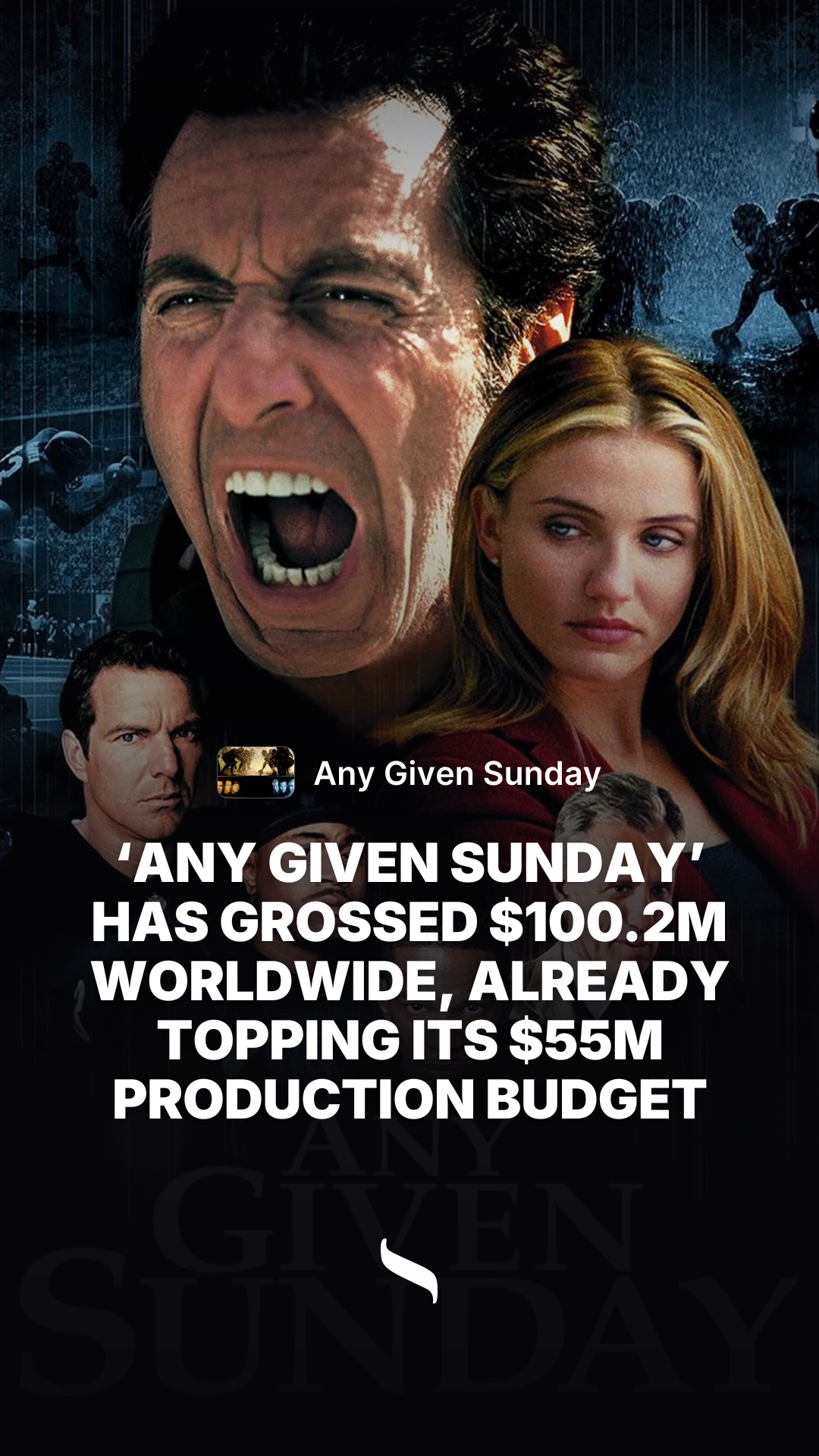 Any Given Sunday share card