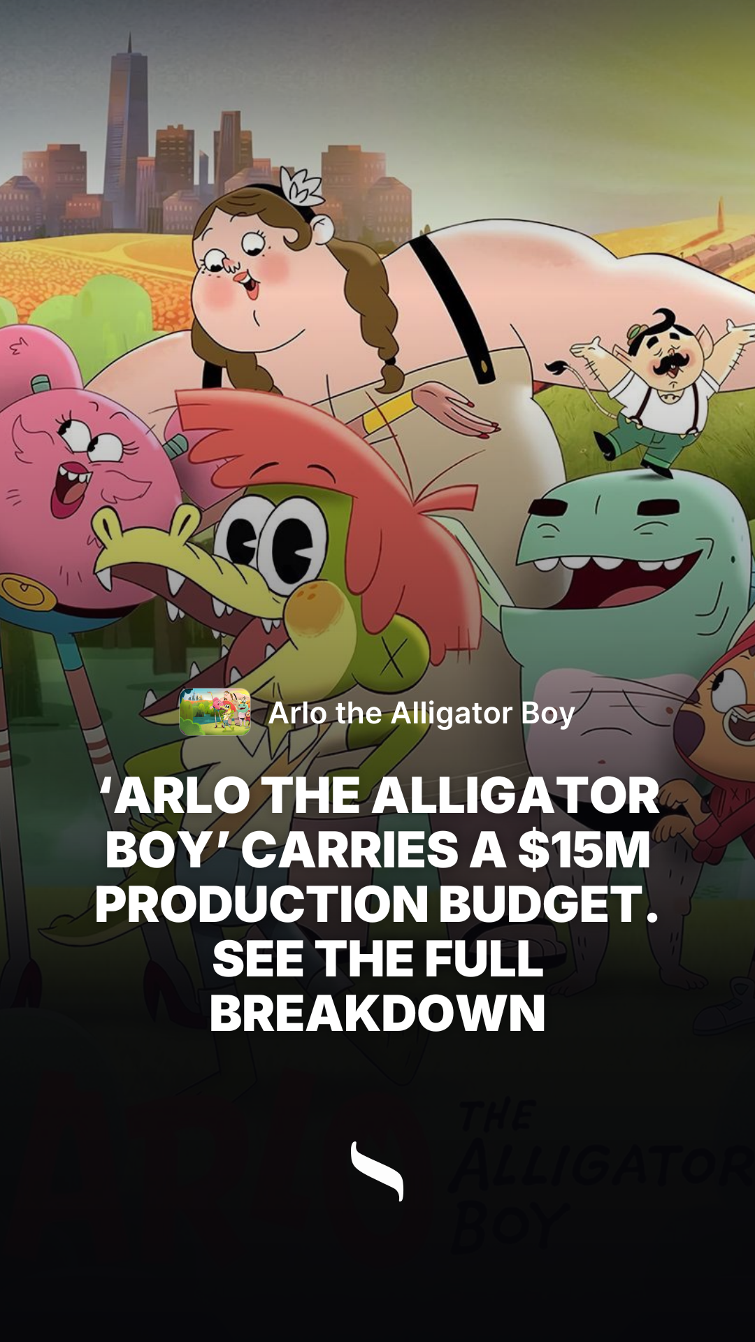 Arlo the Alligator Boy share card