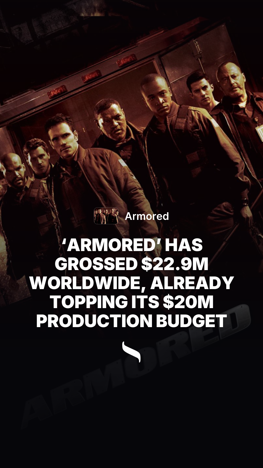 Armored share card