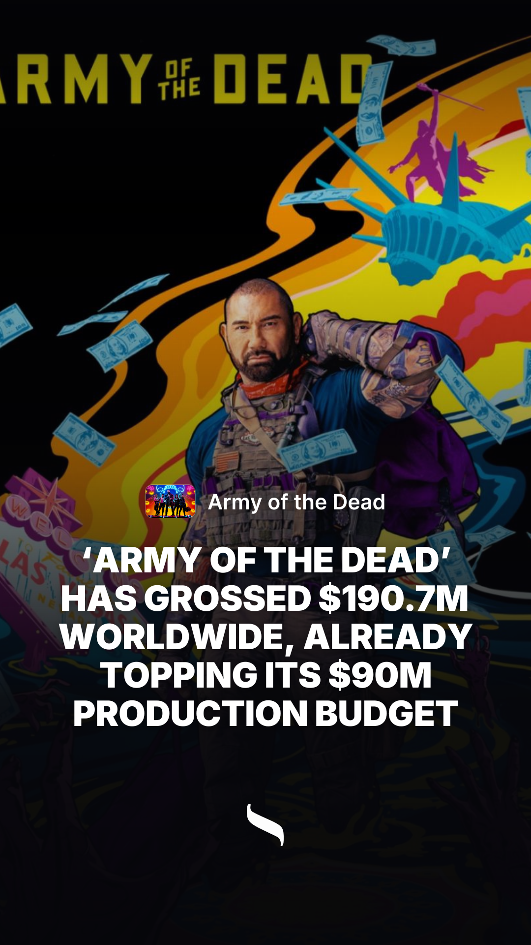 Army of the Dead share card