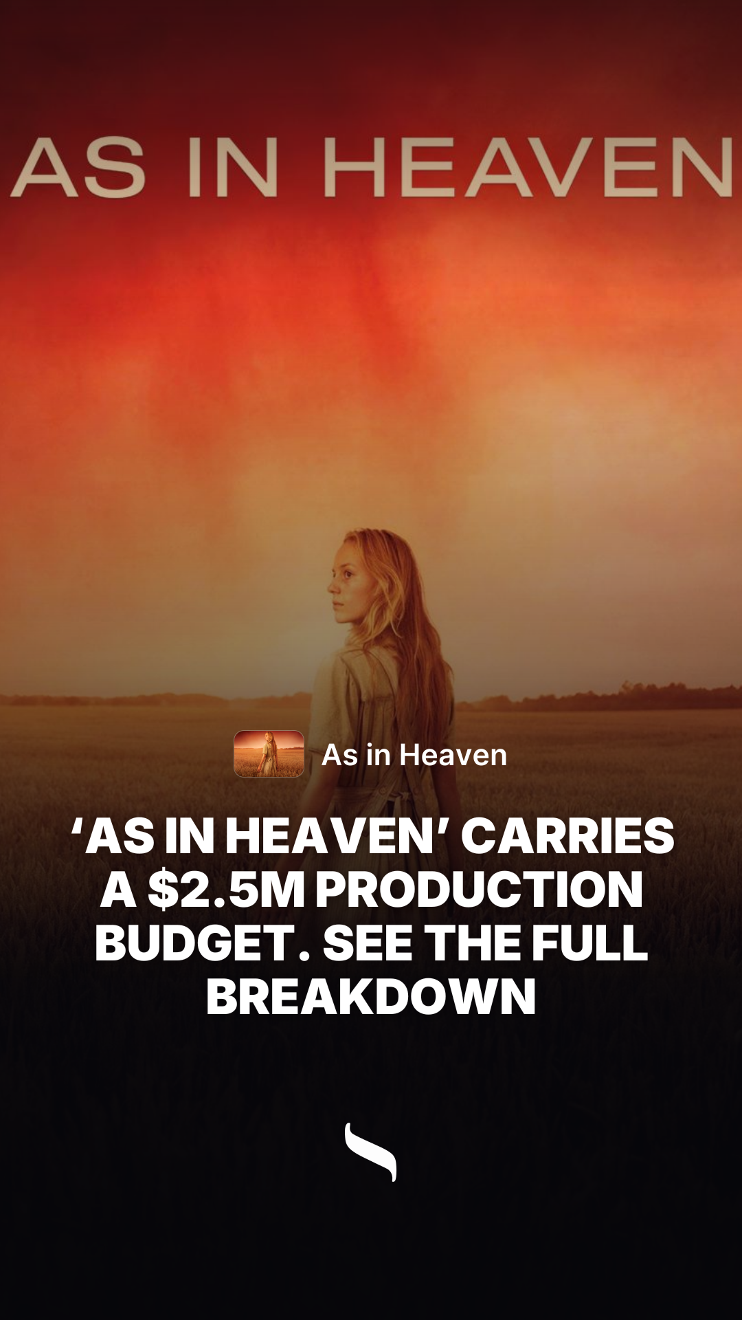 As in Heaven share card