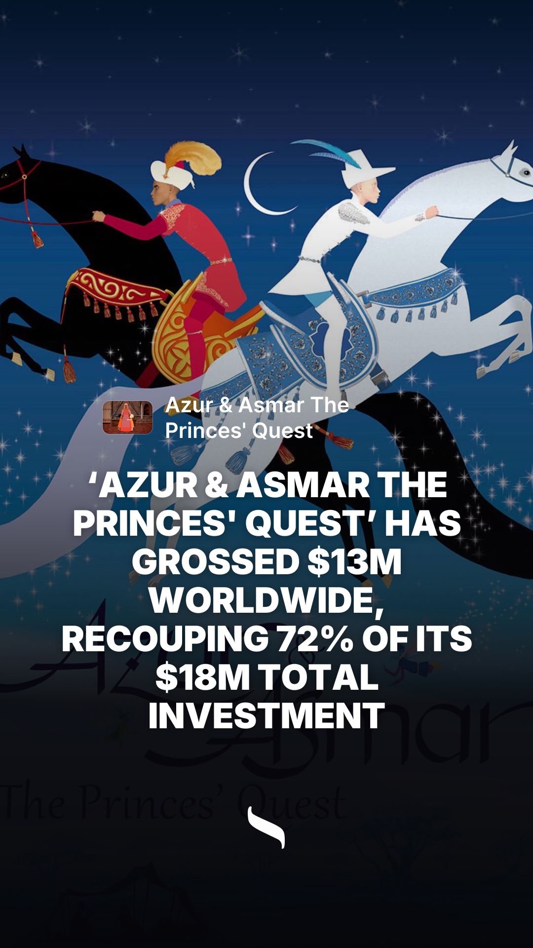 Azur & Asmar The Princes' Quest share card