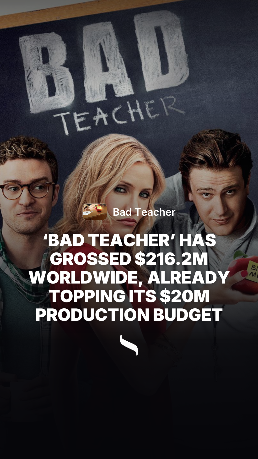 Bad Teacher share card
