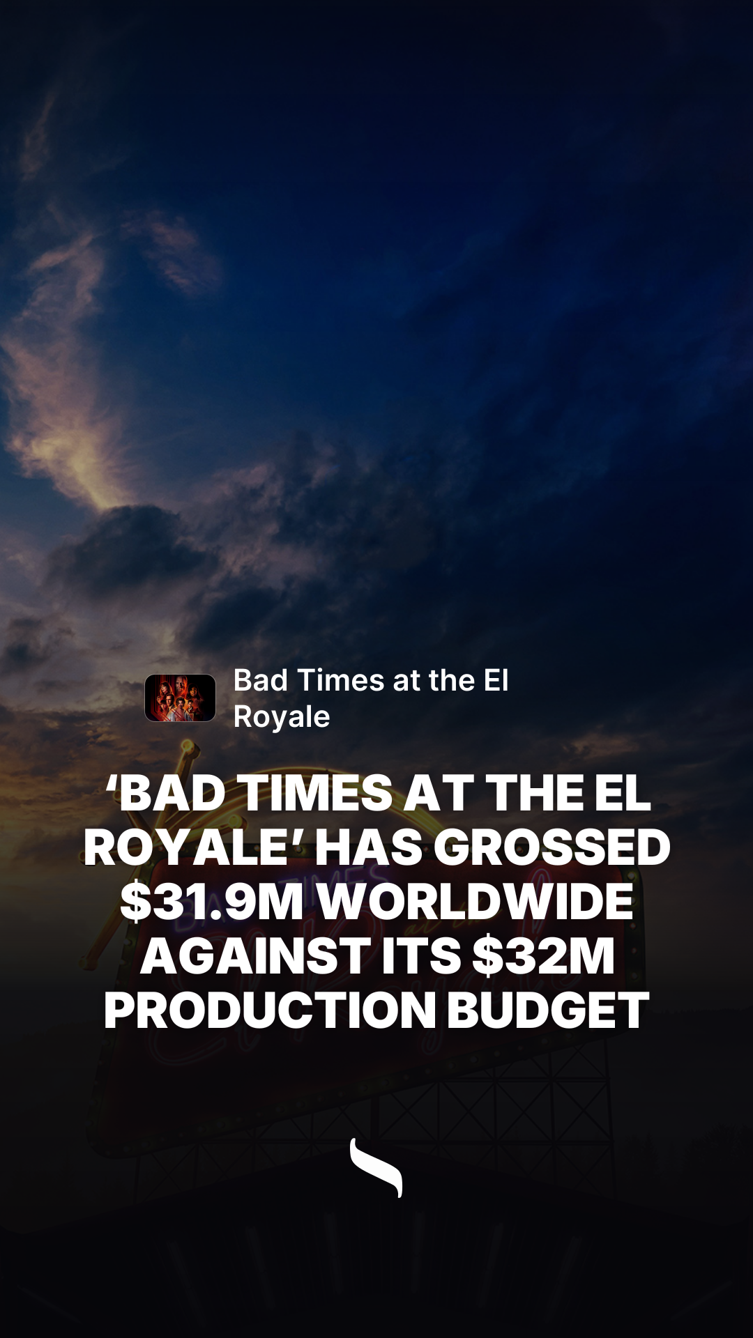 Bad Times at the El Royale share card