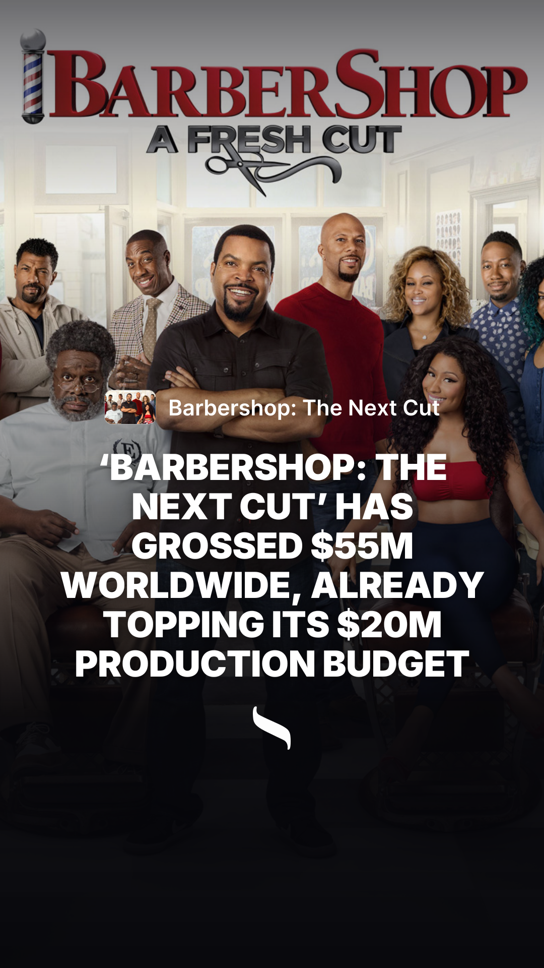 Barbershop: The Next Cut share card
