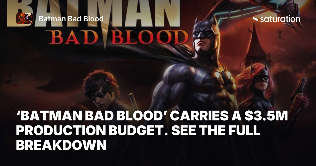 Batman Bad Blood share card