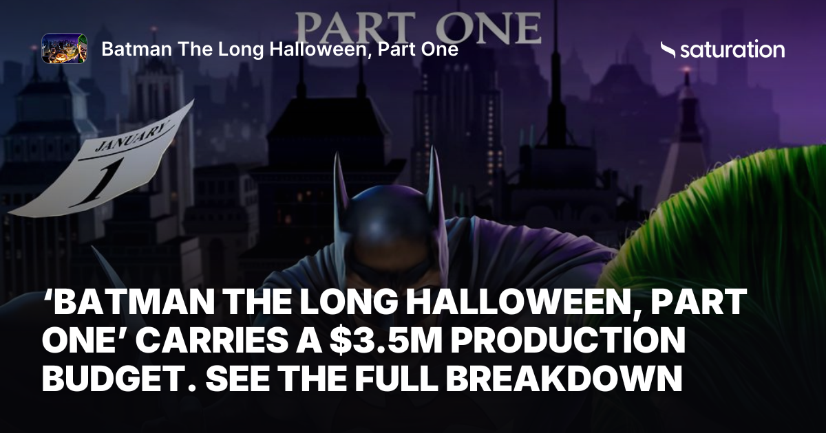 Batman The Long Halloween, Part One share card