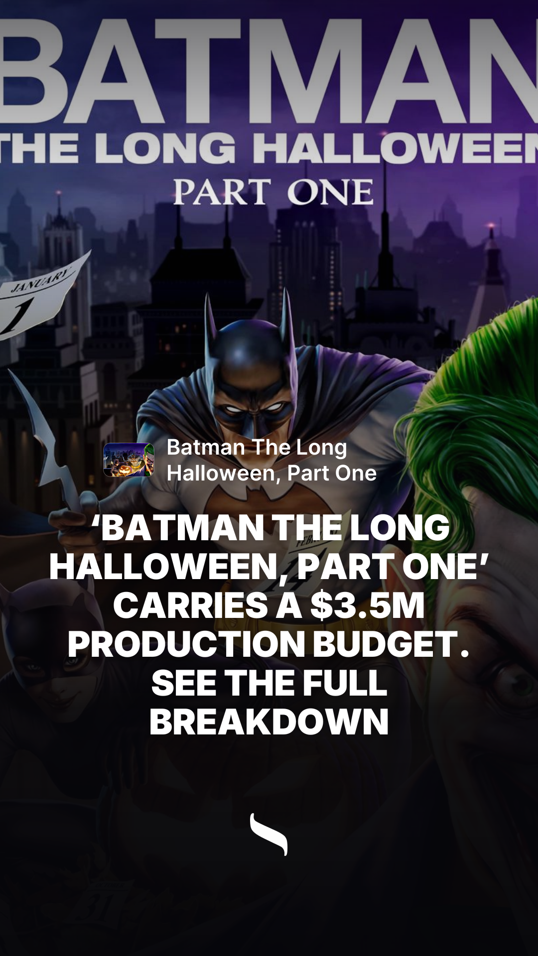 Batman The Long Halloween, Part One share card