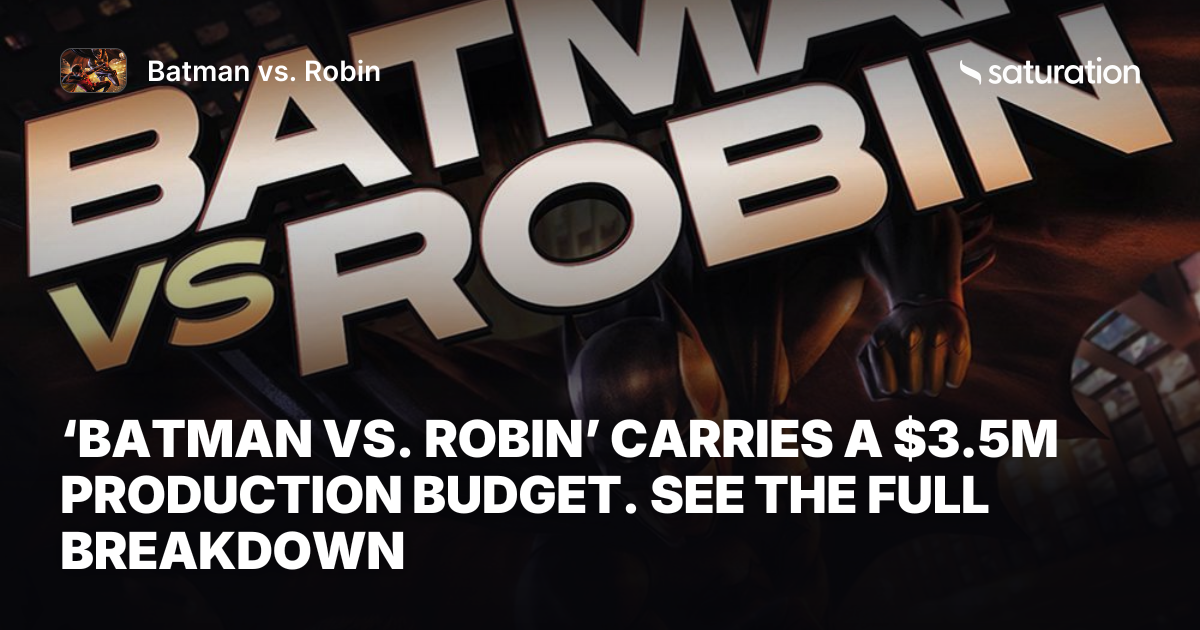 Batman vs. Robin share card