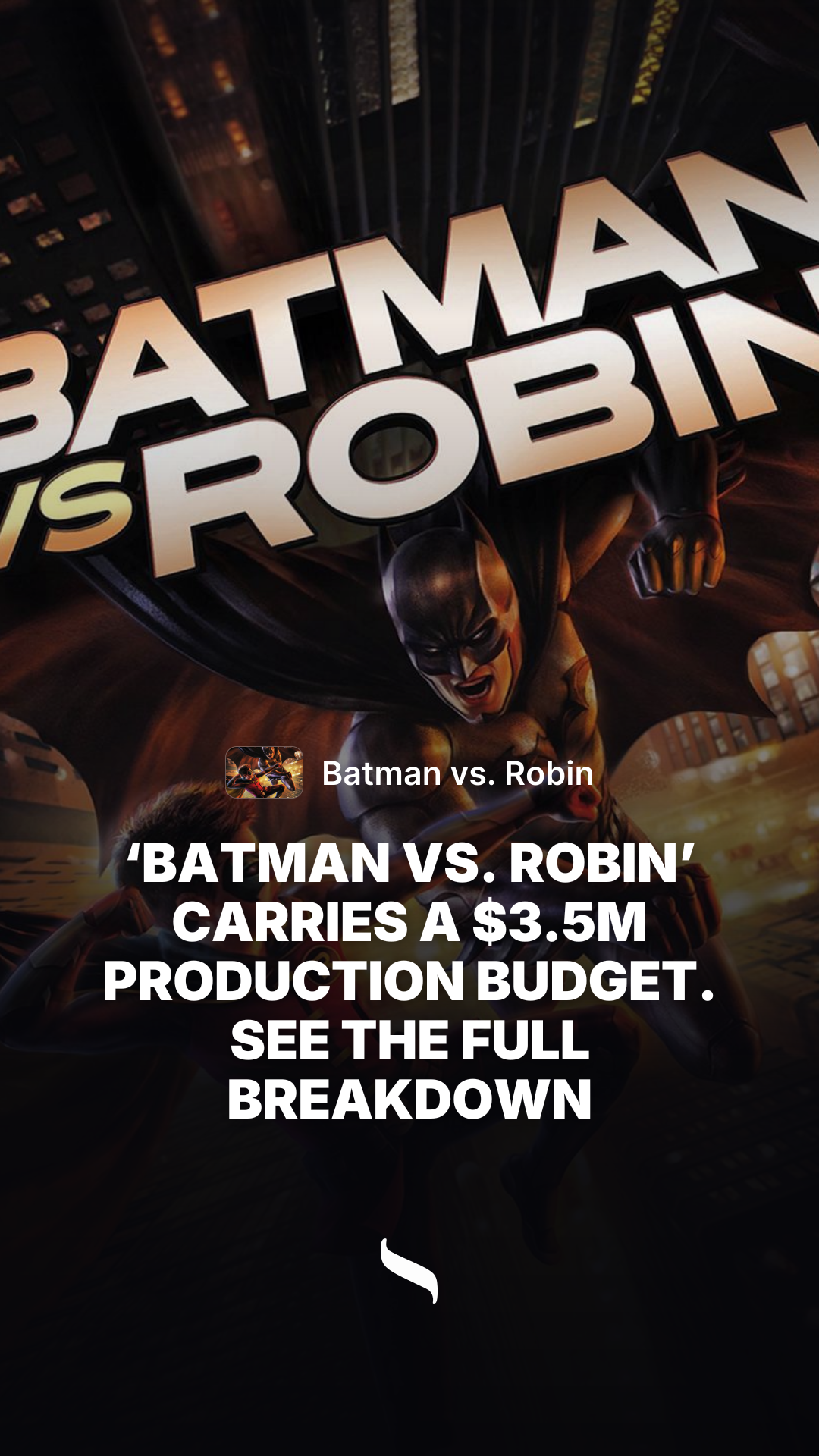 Batman vs. Robin share card