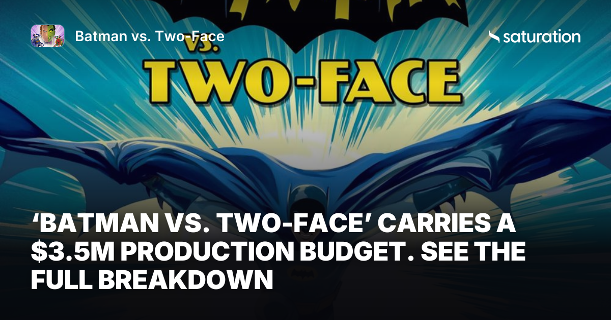 Batman vs. Two-Face share card