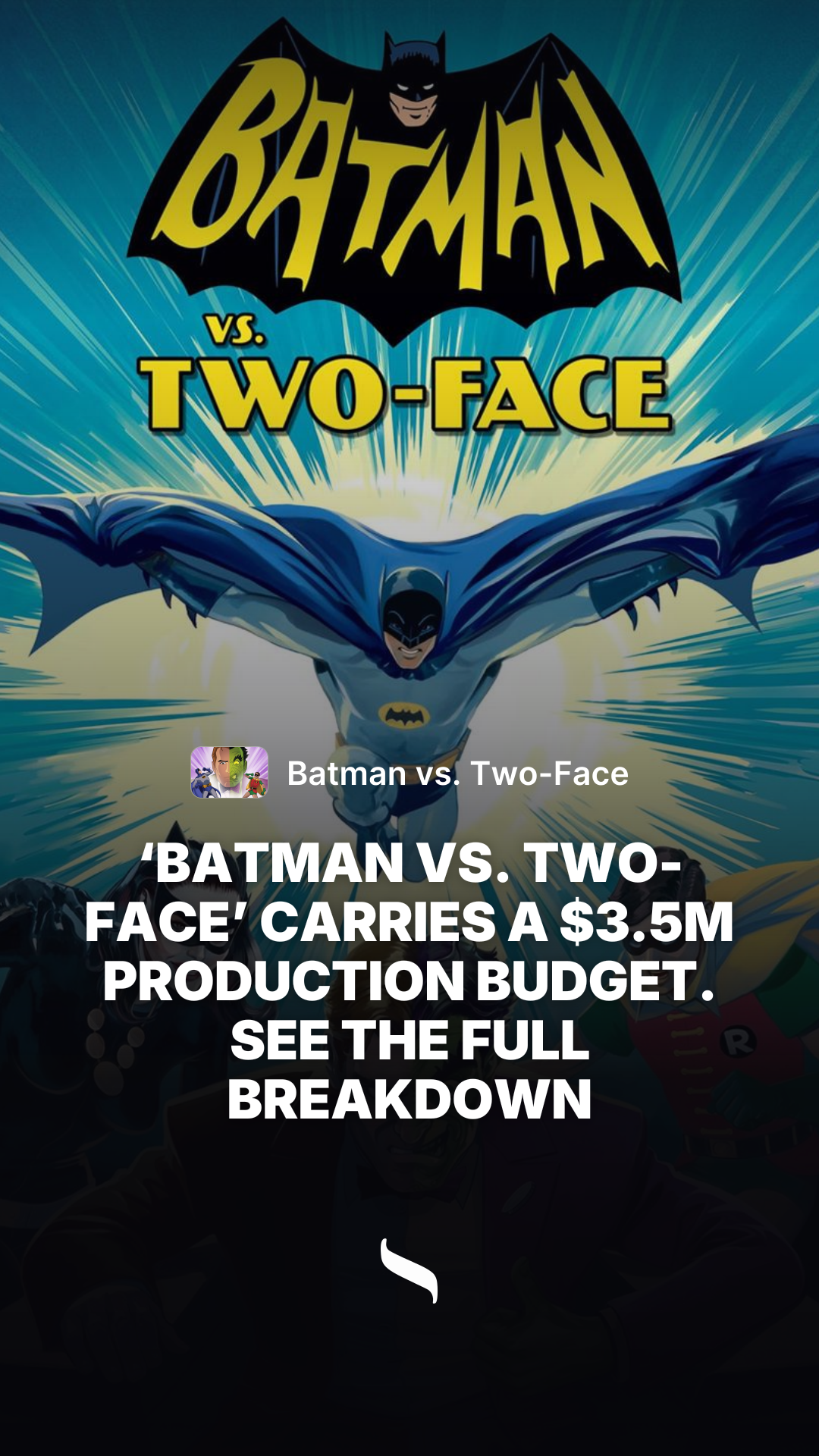 Batman vs. Two-Face share card