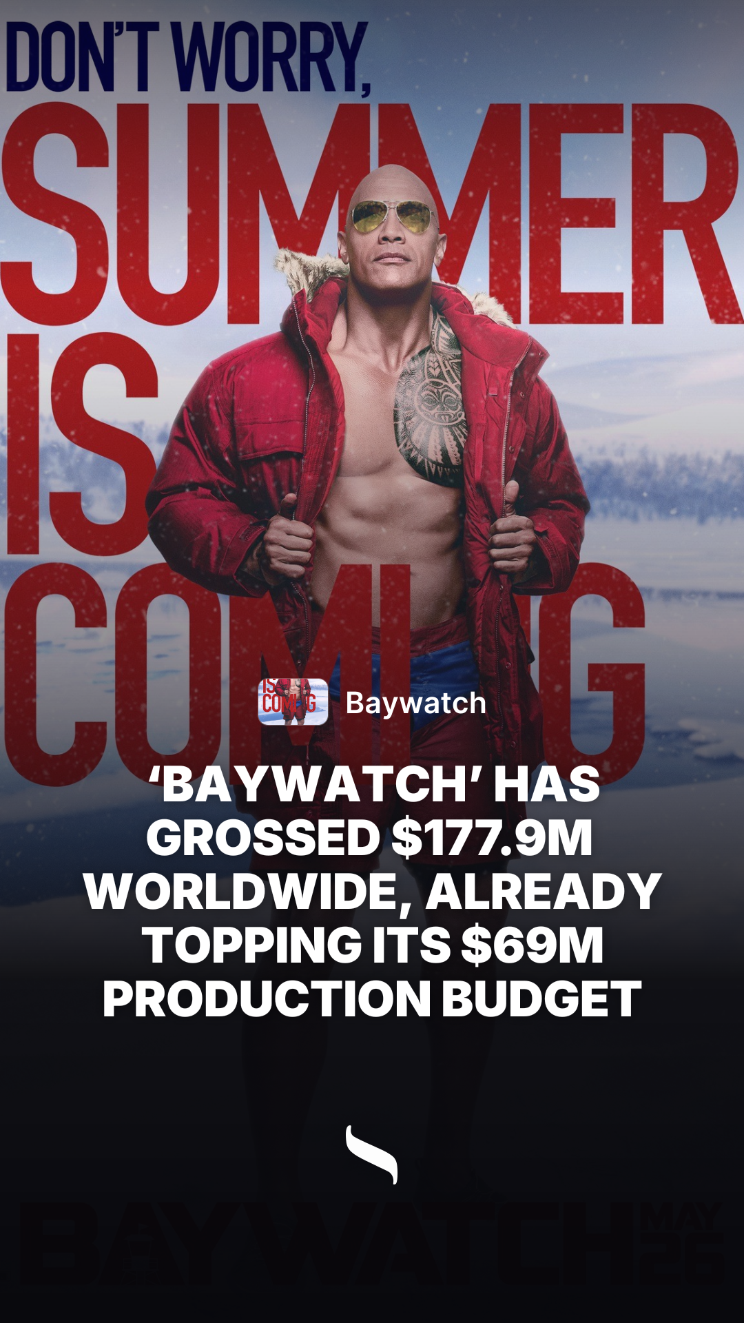 Baywatch share card