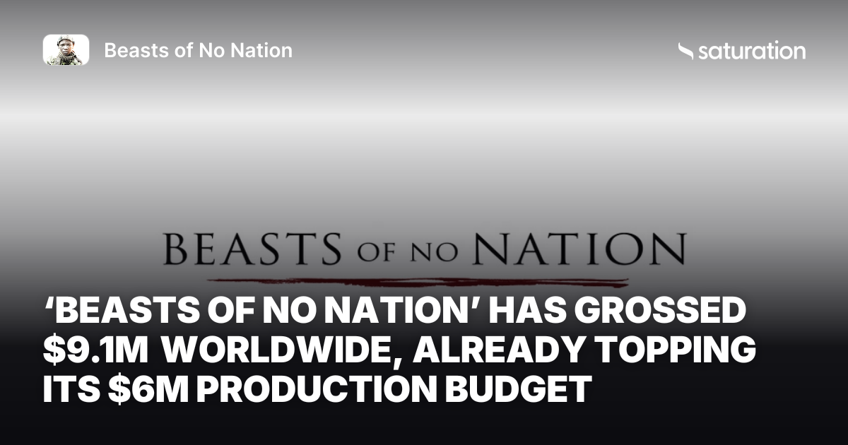 Beasts of No Nation share card