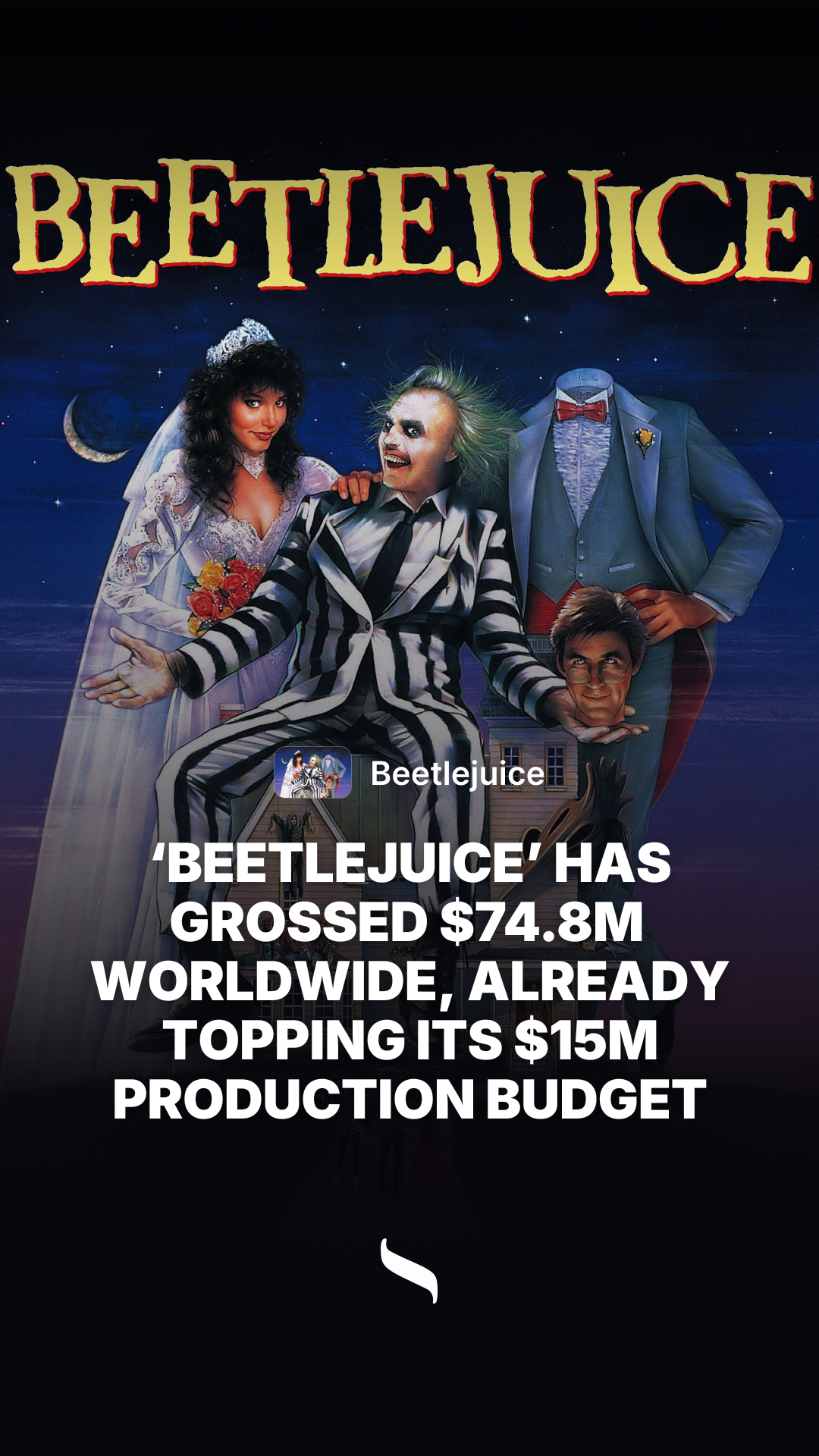 Beetlejuice share card