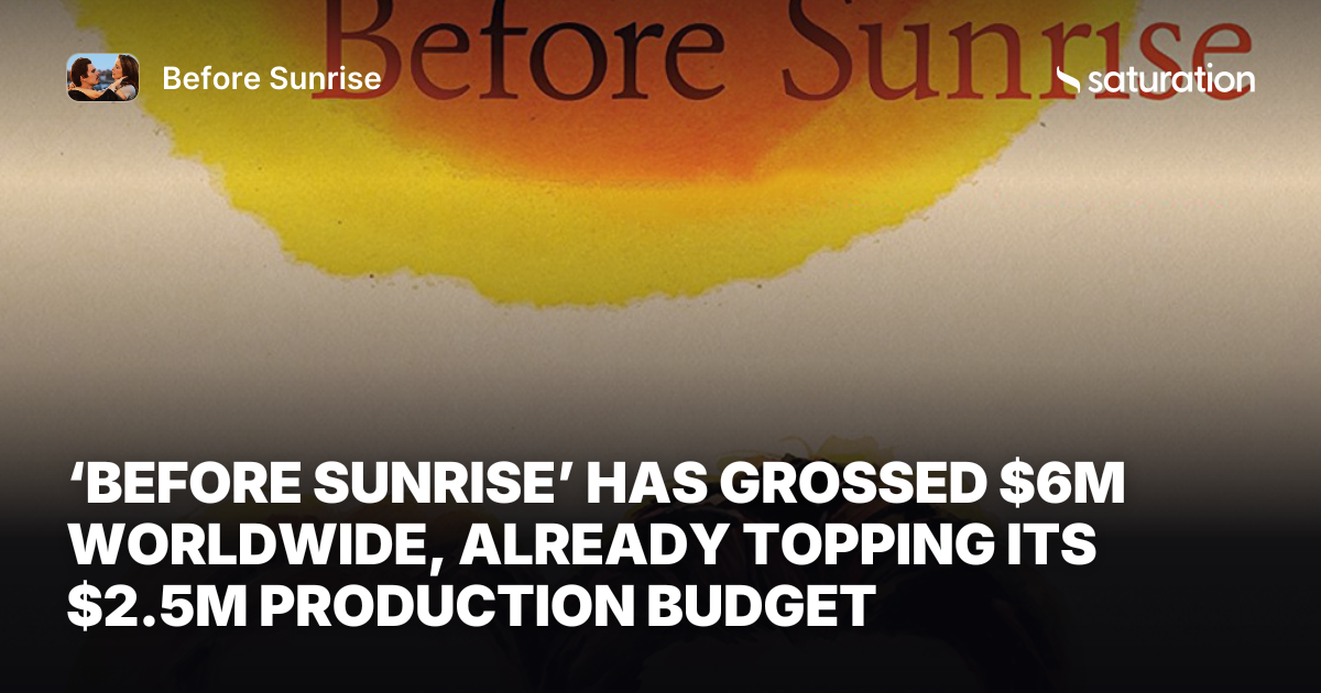 Before Sunrise share card