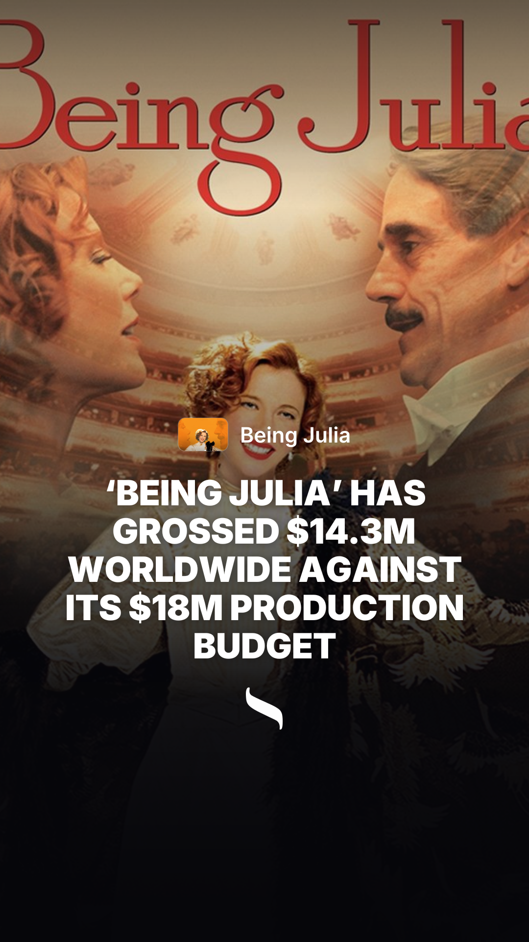 Being Julia share card