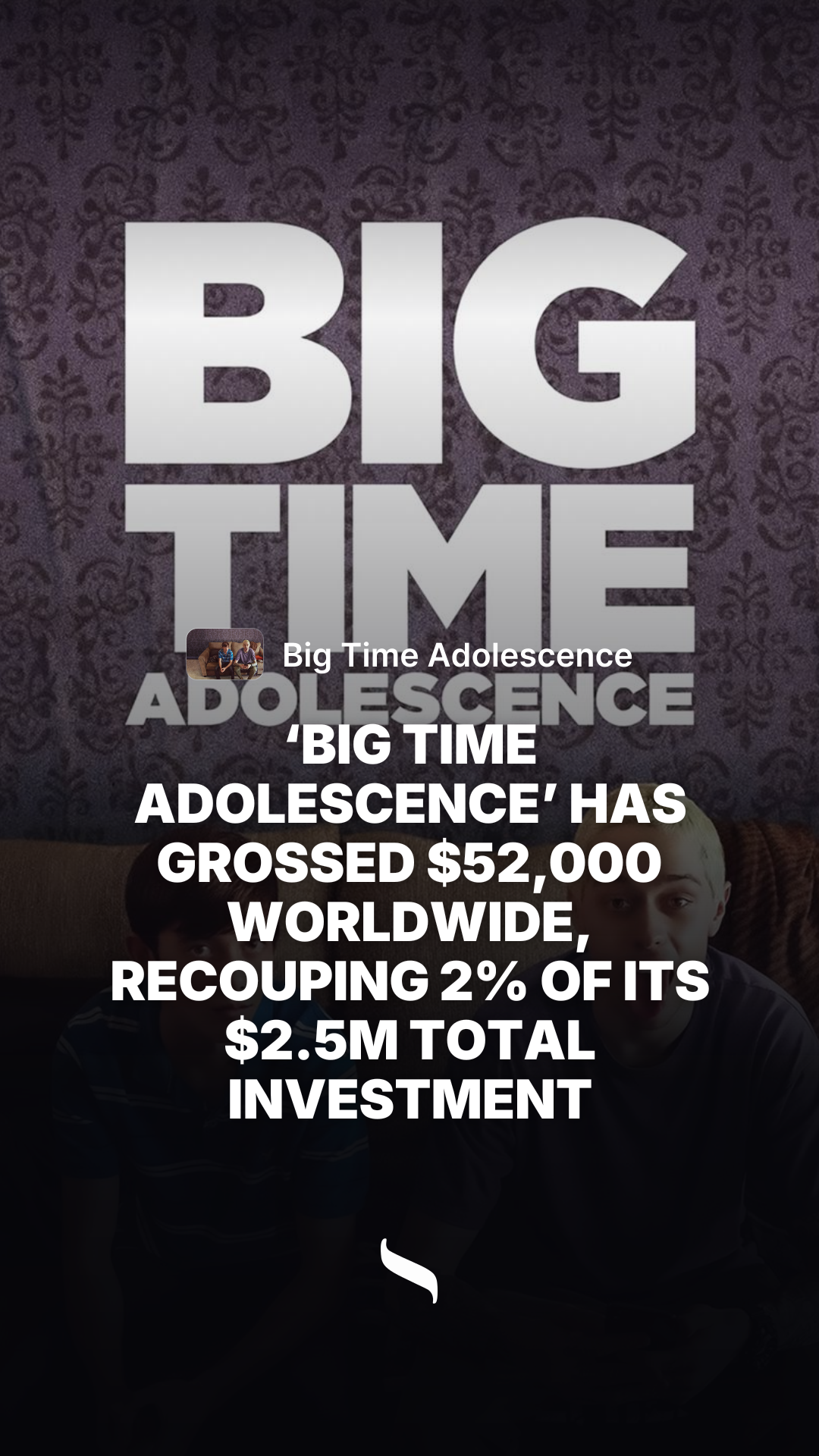 Big Time Adolescence share card