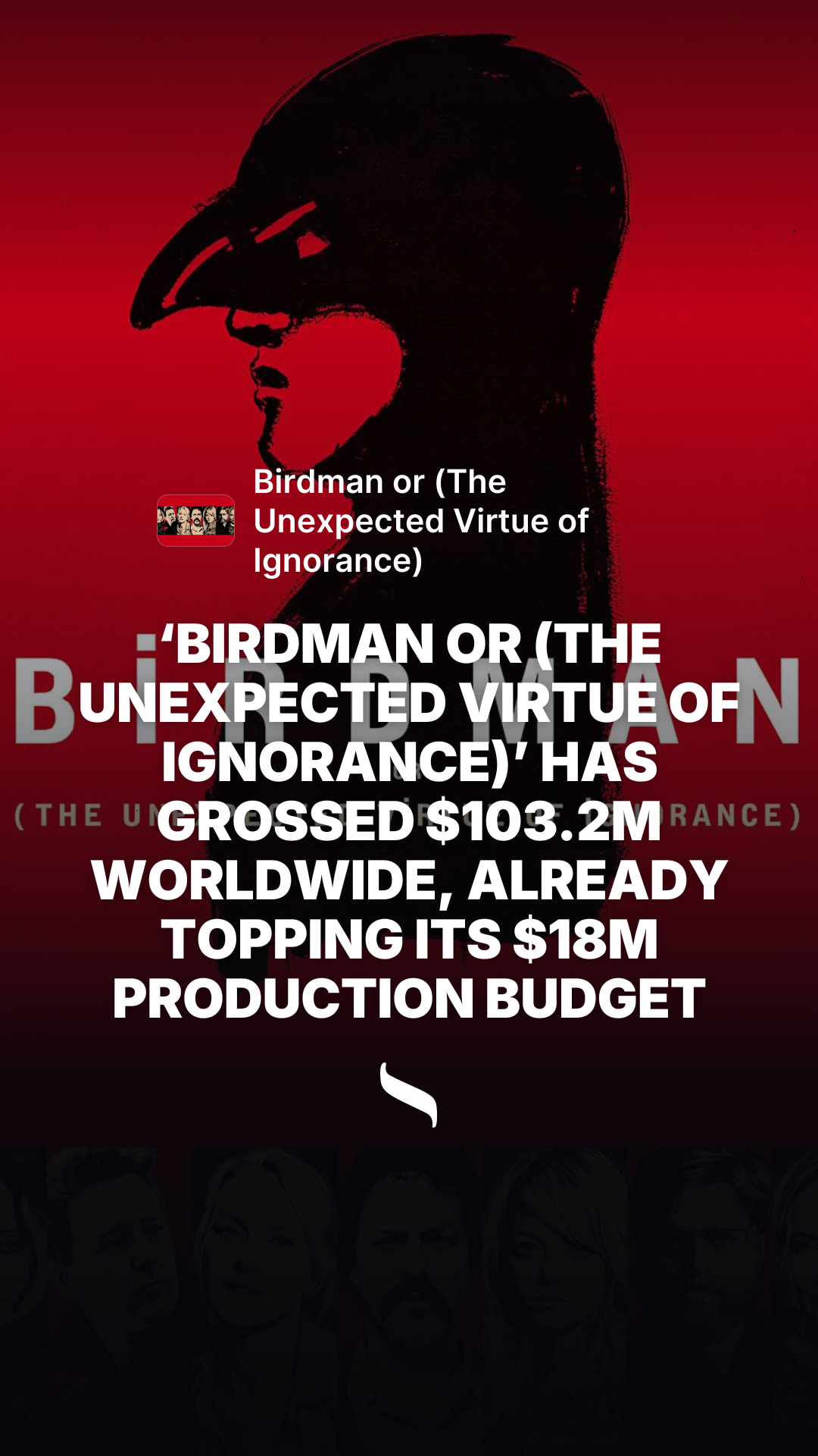Birdman or (The Unexpected Virtue of Ignorance) share card