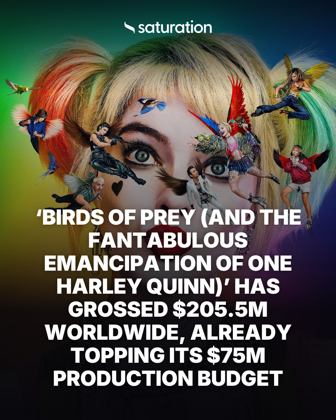 Birds of Prey (and the Fantabulous Emancipation of One Harley Quinn) share card