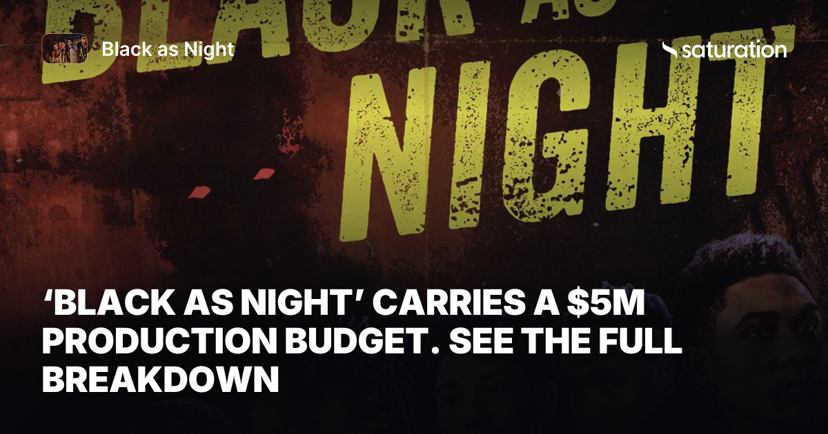 Black as Night share card