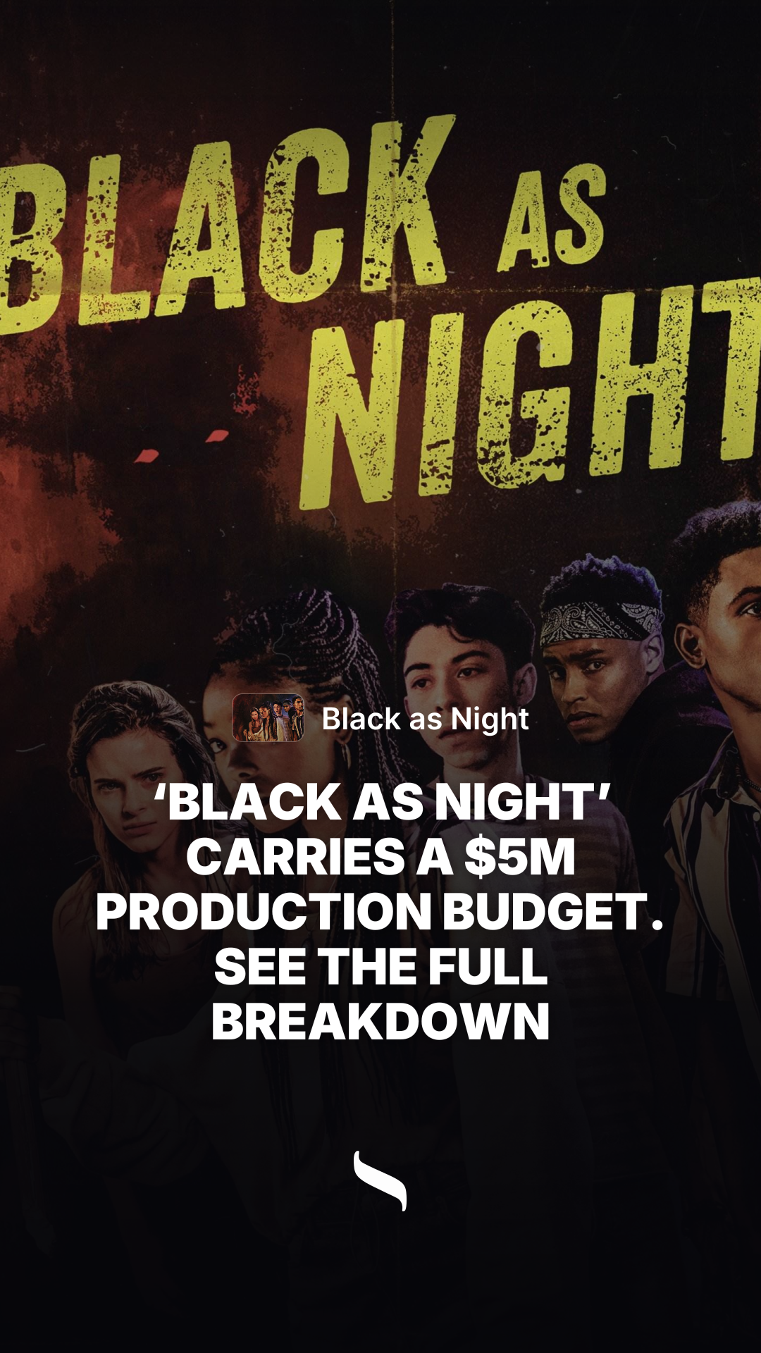 Black as Night share card