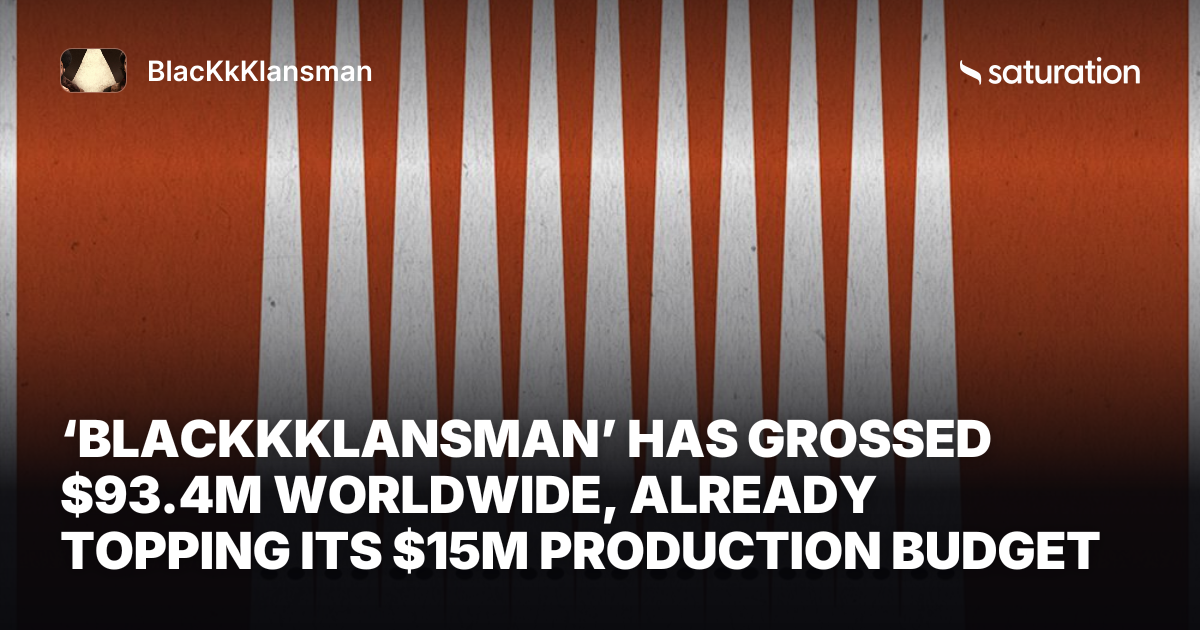 BlacKkKlansman share card
