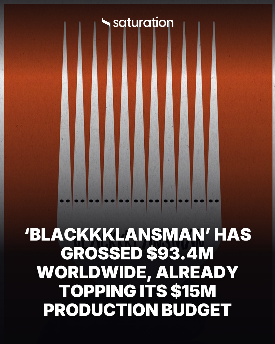 BlacKkKlansman share card