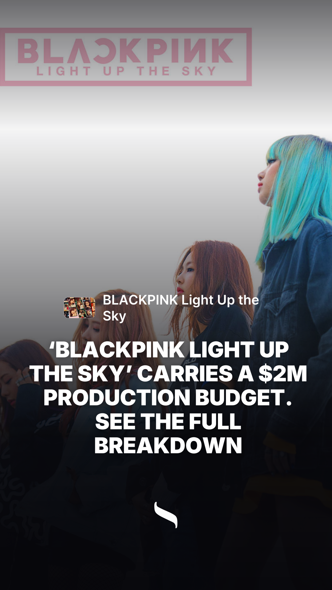 BLACKPINK Light Up the Sky share card